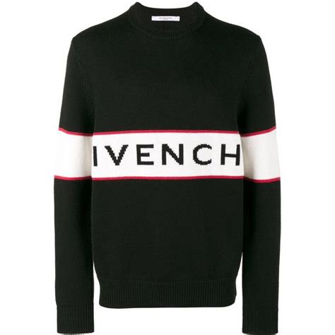 givenchy logo stripe sweater|givenchy jumper men's.